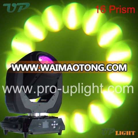 Mini moving head 16 prism 2r sharpy beam